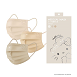 台歐x三麗鷗 成人平面鋼印醫療口罩-棕色系