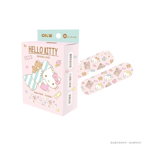 台歐x三麗鷗 OK繃 Hello Kitty